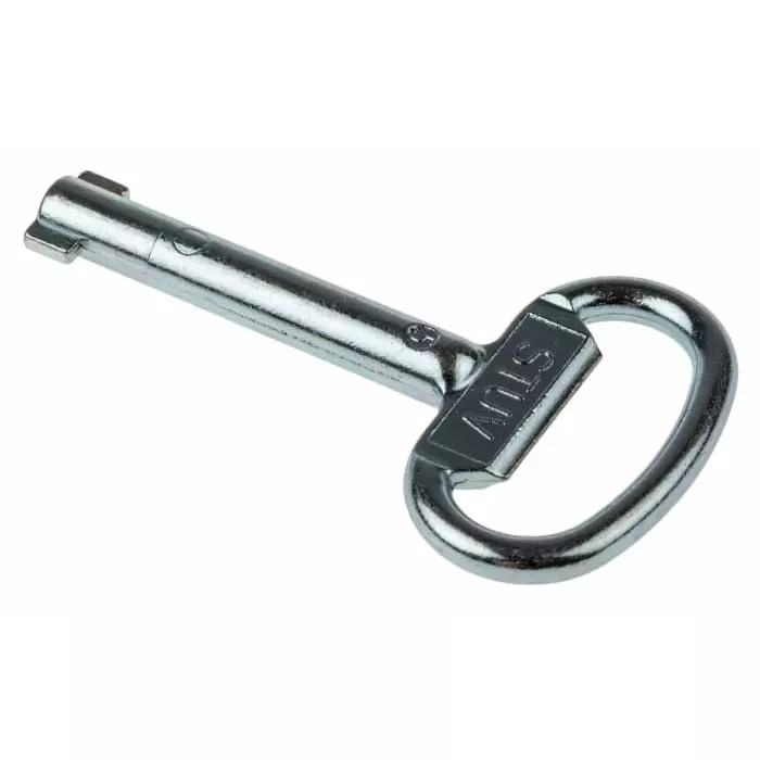 Steinbach & Vollman Cabinet Key Double-Bit Key 5 mm, 0.95.0662.0