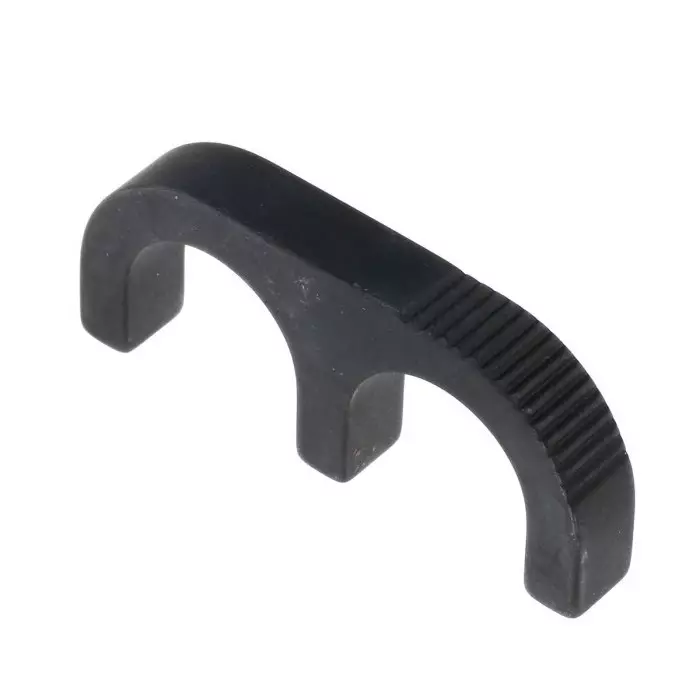 Southco Black Aluminium Handle 27 mm Height 6.4 mm Width 63.5 mm Length, B4-50-203-15 (Pack of 2)