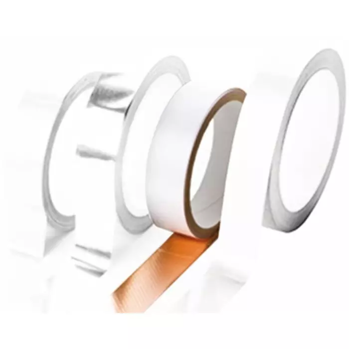 Hi-Bond HB 938A Conductive Metallic Tape 12x25m, HB 938A 12mmx25m