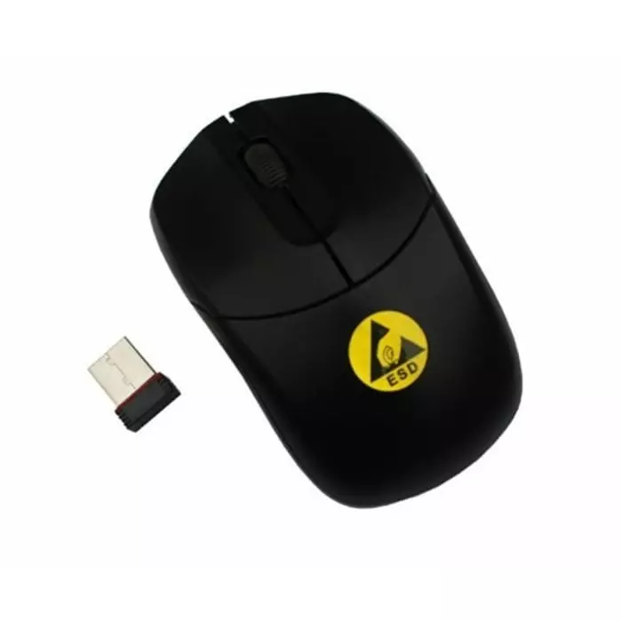 EUROSTAT Wireless ESD Optical Mouse, 41-092-0107