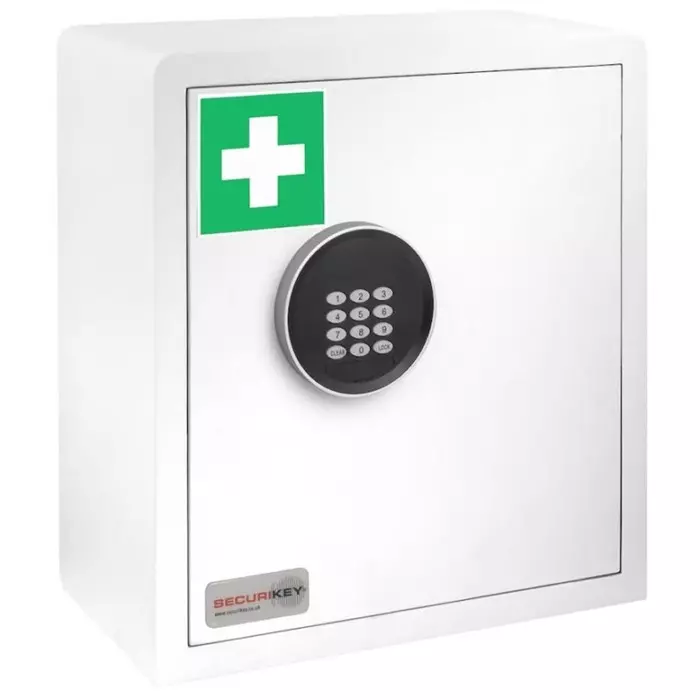 Securikey Security Safe Wall Mounted, 26L, Electronic, KFAK-MC180D-ZE