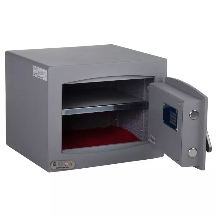Securikey Security Safe Office, Grey, 374x294x325 mm, 26L, Electronic, 29 Kg, SFMV1ZE