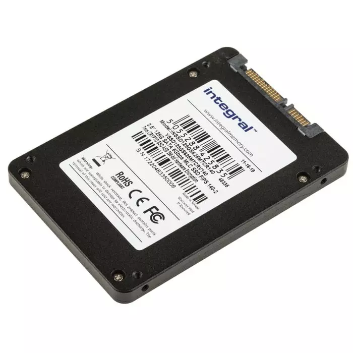 Integral Memory SSD 2.5 inch 128 GB Internal SSD, INSSD128GS625M7CR140