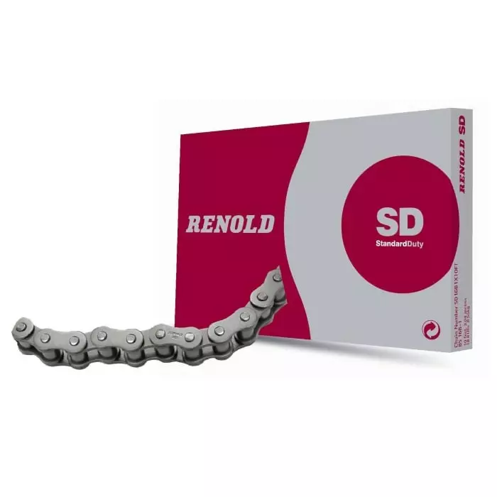 RENOLD 12B-1 SimplexRoller Chain 5 m Renold SD (Red Box), SD12B1X5M