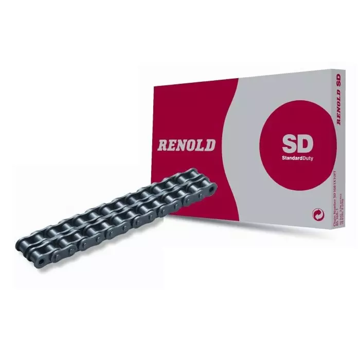 RENOLD 16B-2 DuplexRoller Chain 5 m Renold SD (Red Box), SD16B2X5M