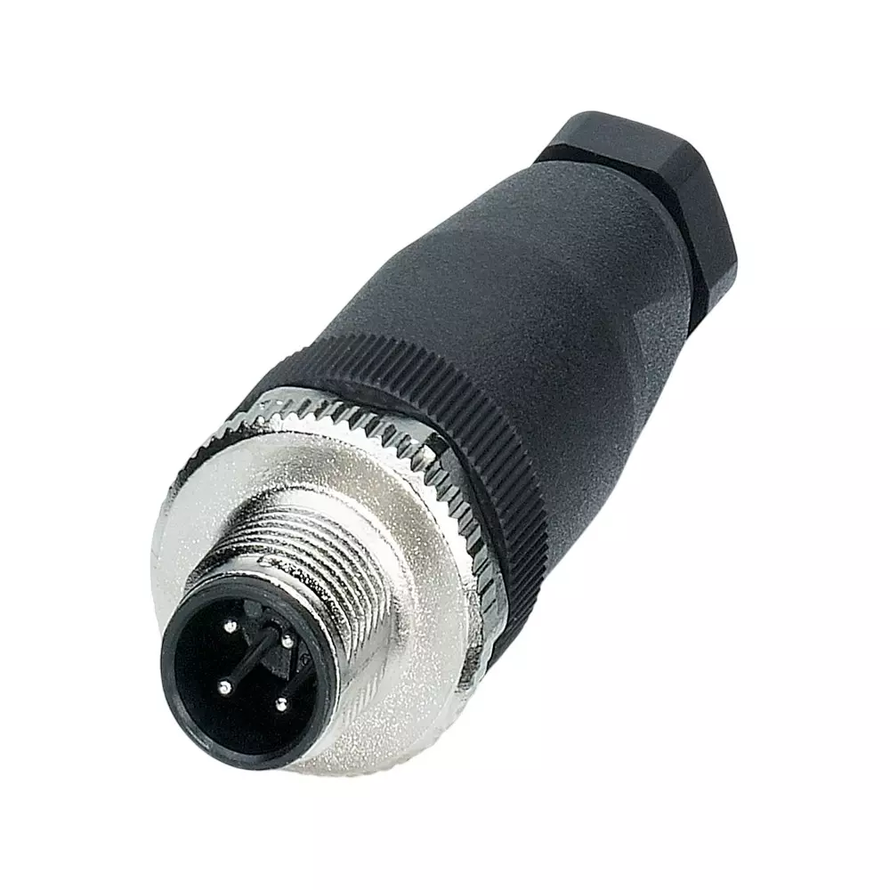 Phoenix Contact M12 Connector Universal 4 Position, SACC-M12MS-4CON-PG7M