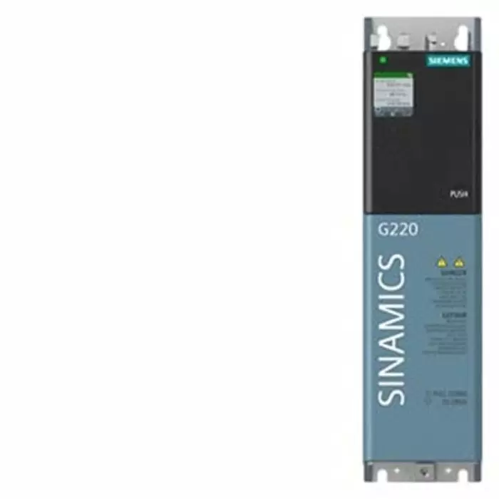 Siemens Inverter Drive, 0.75 kW, 3 Phase, 200 - 240 V, 3.9 A, SINAMICS G220 Series, 6SL4112-0CA06-0FF0
