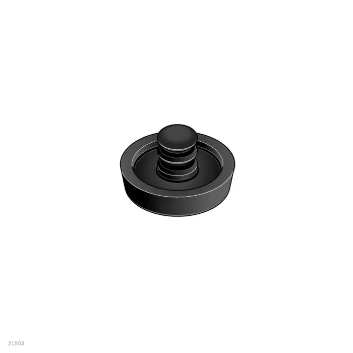 Bosch Rexroth M12 30 mm Dia. TPE Levelling Adjustable Foot, 3842563296