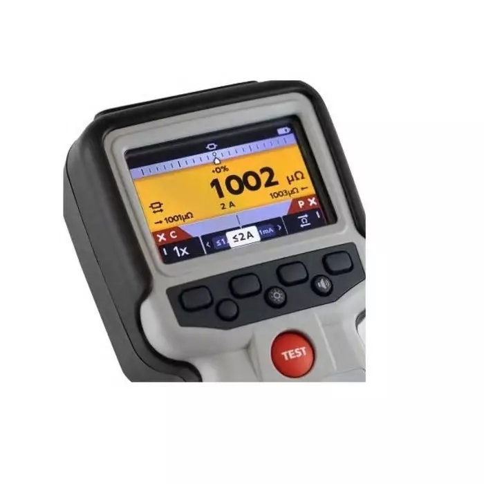Megger DLRO2 Handheld Ohmmeter, 2000 Ω Max, 100 mΩ Resolution, Low Resistance, 1012-280