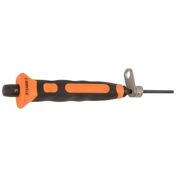 Bahco Bi-Material Parallel Punch 6 mm Shank with Safety Chuck, TAH3734BM-6