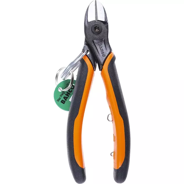 Bahco ERGO Spring Side Cutting Plier with Safety Ring 140 mm 140 g, TAH2101G-140