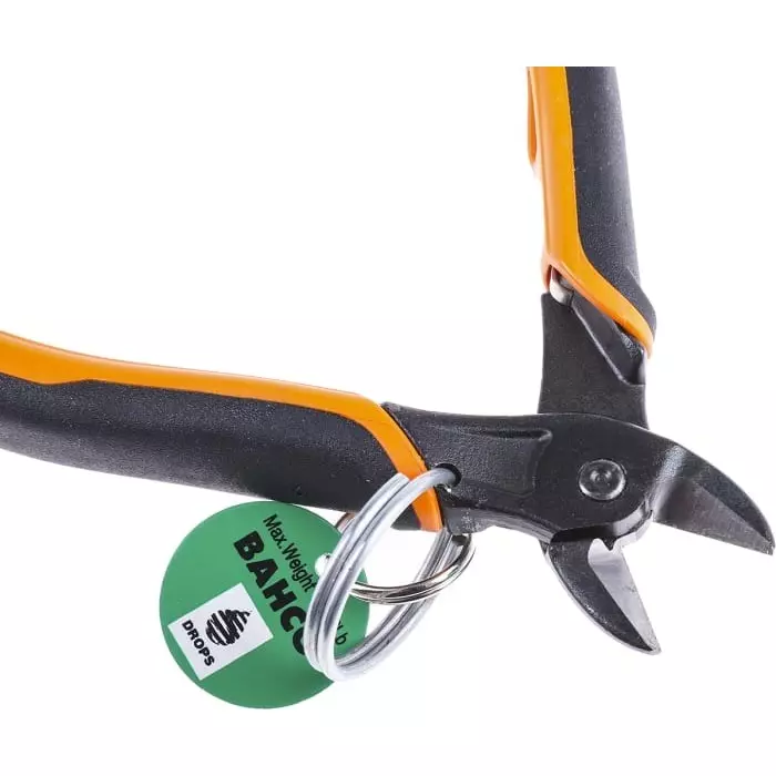 Bahco ERGO Spring Side Cutting Plier with Safety Ring 140 mm 140 g, TAH2101G-140