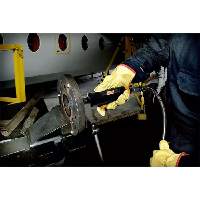 Bahco Air Die Grinder 25000 RPM 170 l/min Air Flow with Rubber Grip, BP822