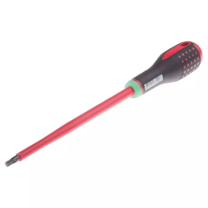 Bahco Torx Screwdriver T30 Tip 175 mm Blade VDE/1000V 297 mm Overall Length, BE-8930S