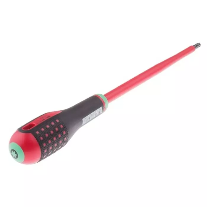 Bahco Torx Screwdriver T30 Tip 175 mm Blade VDE/1000V 297 mm Overall Length, BE-8930S