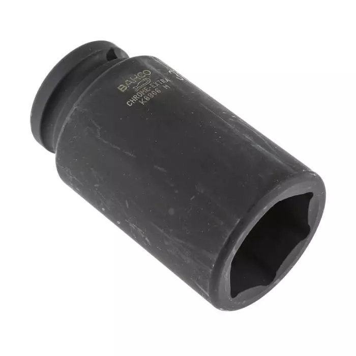 Bahco Deep Impact Socket Alloy Steel Blackened Finish 3/4 inch Square Drive, K8906M-36