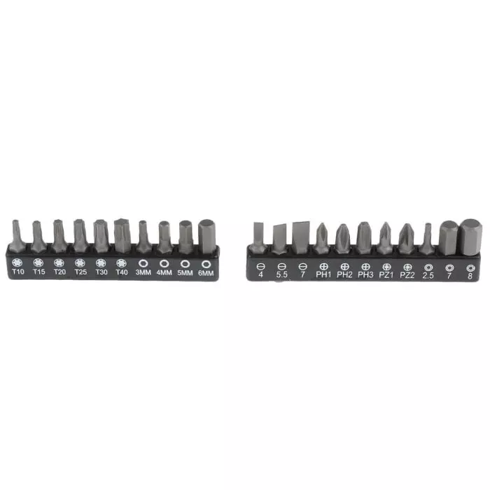 Bahco Deep Socket/Bit Set with Ratchet 6 point Hex Bit Phillips Bit Slotted Bit, S330L (Pack of 53 Pcs)