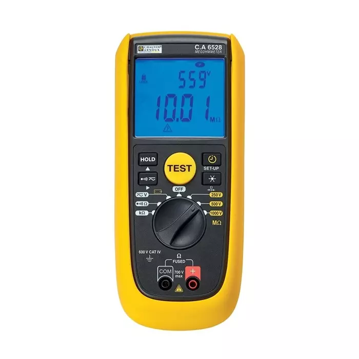 CHAUVIN ARNOUX Insulation Continuity Tester 250 V Min 1000 V Max CAT IV - UKAS Calibration, P01140838