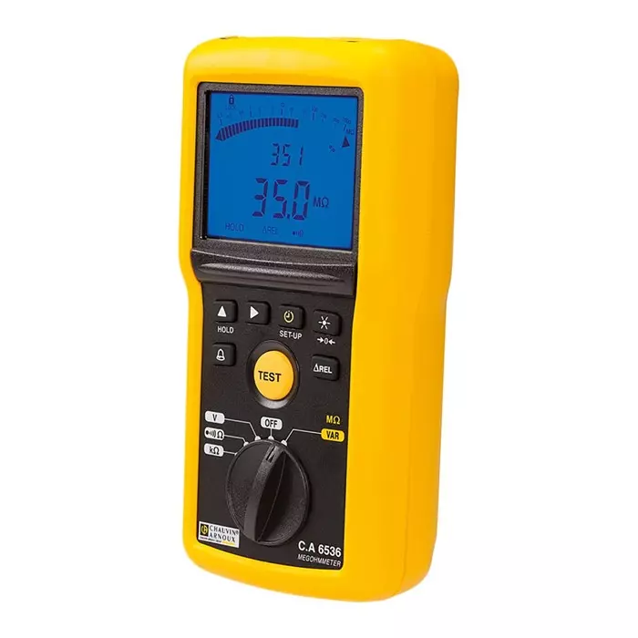 CHAUVIN ARNOUX Insulation Continuity Tester 10 V Min 100 V Max 20G Ω Max CAT IV, P01140836