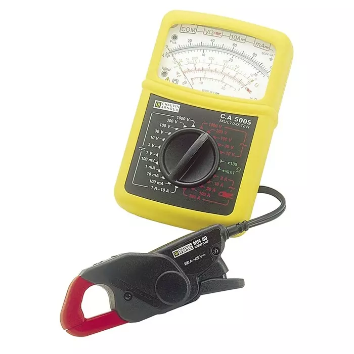 CHAUVIN ARNOUX Handheld Analogue Multimeter 600 V AC, P01196523E