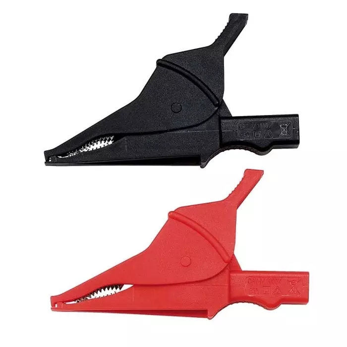 CHAUVIN ARNOUX Crocodile Clips for Use with Multimeter, P01295457Z