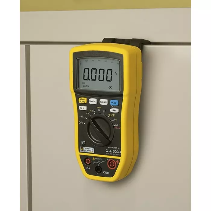 CHAUVIN ARNOUX Handheld Digital Multimeter True RMS 10 A AC 10 A DC 600 V AC - RS Calibrated, P01196733