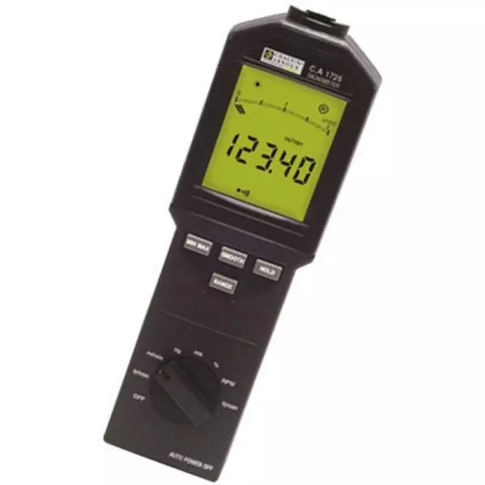 CHAUVIN ARNOUX Tachometer Best Accuracy ±6 Counts - Non Contact LCD 100000 RPM, P01174810