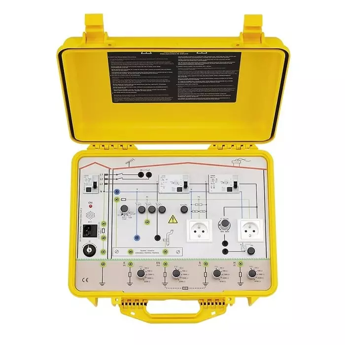 CHAUVIN ARNOUX Electrical Installations Demo Case for Use with CA 6521 Insulation Tester, P01145901
