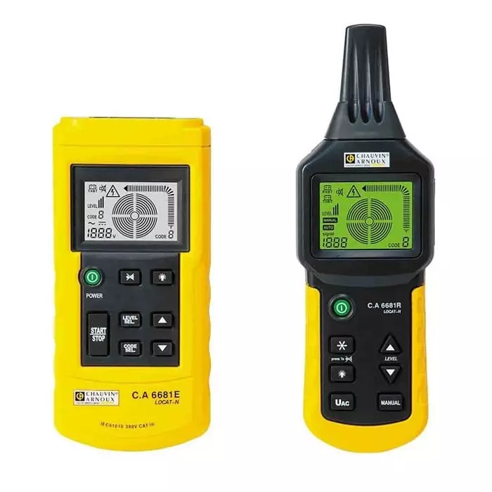 CHAUVIN ARNOUX Cable Detector Detection Depth 2.5 m CAT III 300 VMaximum Safe Working Voltage 600V, P01141626
