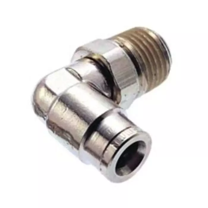 Norgren Pneumatic Fittings Push In 12 mm Threaded-to-Tube Connection Style, 101471248 (Pack of 5 Pcs)