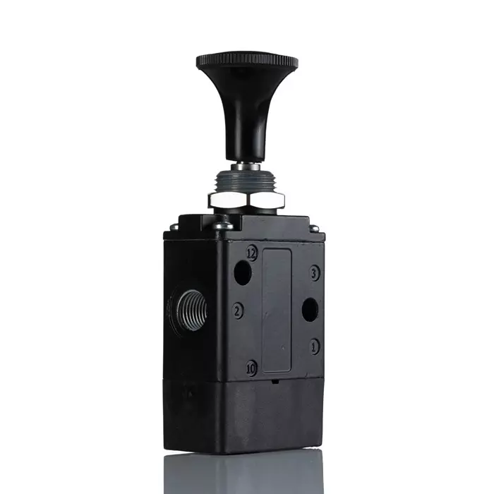 Norgren 03 Series Knob Type Pneumatic Manual Control Valve 3/2 G 1/4 inch III B, 3062502