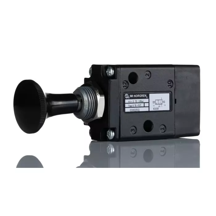 Norgren 03 Series Knob Type Pneumatic Manual Control Valve 3/2 G 1/4 inch III B, 3062502