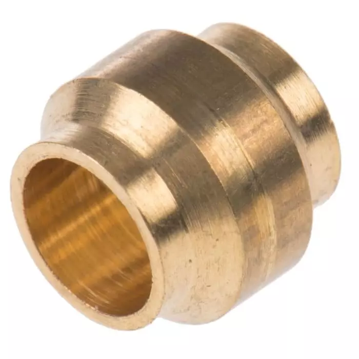 Legris Brass Pipe Fitting Straight Compression Compression Olive Female to Female 4 mm, 0124 04 00 (Pack of 10 Pcs)