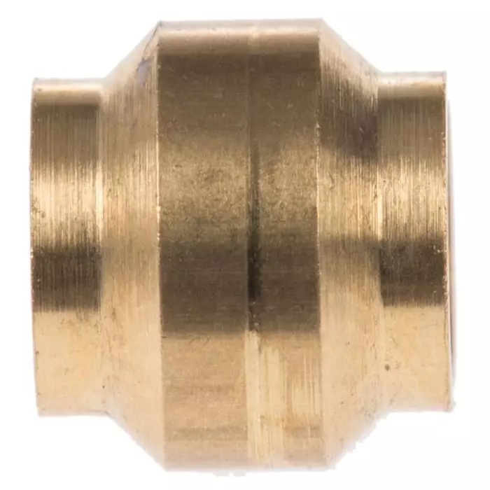 Legris Brass Pipe Fitting Straight Compression Compression Olive Female to Female 4 mm, 0124 04 00 (Pack of 10 Pcs)