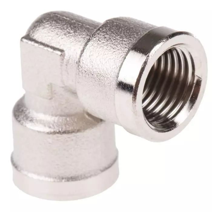 Legris Pneumatic Fittings G 1/4 Female to G 1/4 Female, 0912 00 13 (Pack of 3 Pcs)