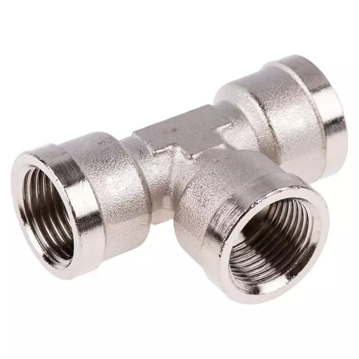 Legris Pneumatic Fittings G 3/8 Female to G 3/8 Female, 0915 00 17 (Pack of 3 Pcs)
