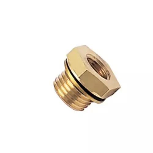 Legris Brass Pipe Fitting Straight Compression Compression Fitting Female BSPP 1/4 inch to Female, 0168 13 10 39 (Pack of 10 Pcs)