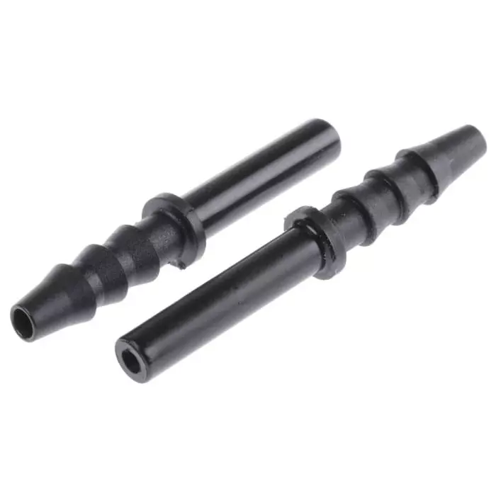 Legris LF3000 Series Straight Tube-to-Tube Adaptor Push In 4 mm to Push In 3.2 mm Tube-to-Tube Connection Style, 3122 04 53 (Pack of 5 Pcs)