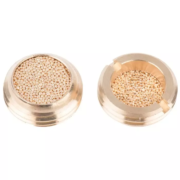 Legris 0677 Series Pneumatic Silencer Brass 12 Bar Threaded G 1/2 Male, 0677 00 21 (Pack of 10 Pcs)