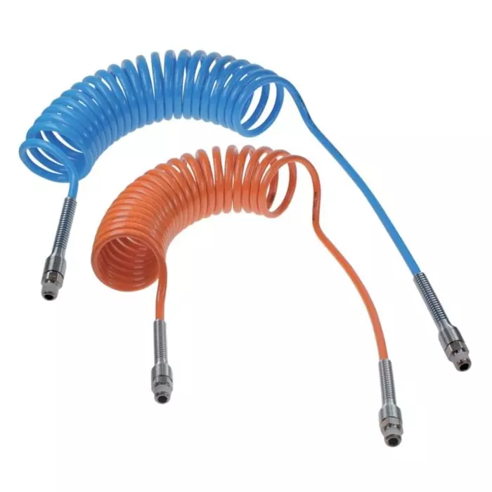 Legris Polyamide Recoil Hose 2 m with R 1/4 connector, 1470P08 04 13