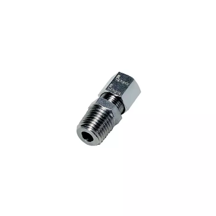 Legris Stainless Steel Pneumatic Quick Connect Coupling, R 1/4 Threaded, 1805 10 13 (Pack of 2 Pcs)