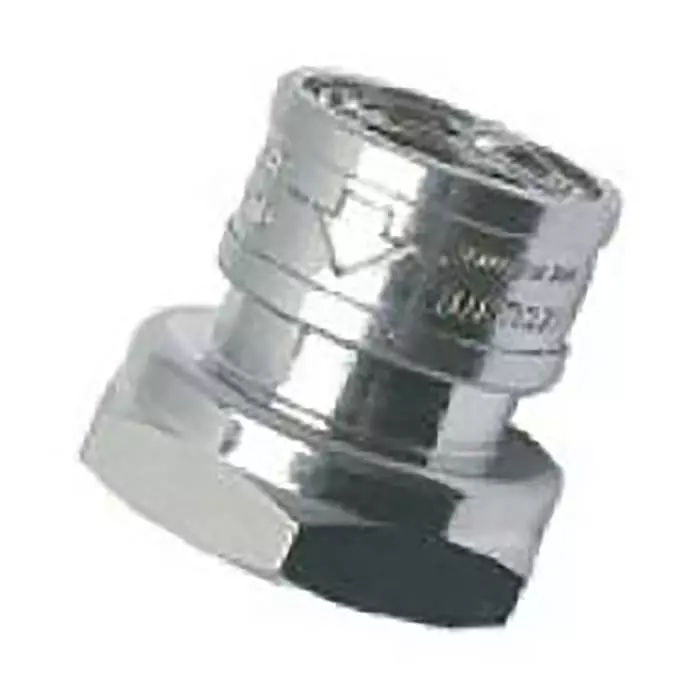 Legris Brass Pipe Fitting Straight Threaded Coupler Female G 1/2in, 2272 12 21 (Pack of 10 Pcs)