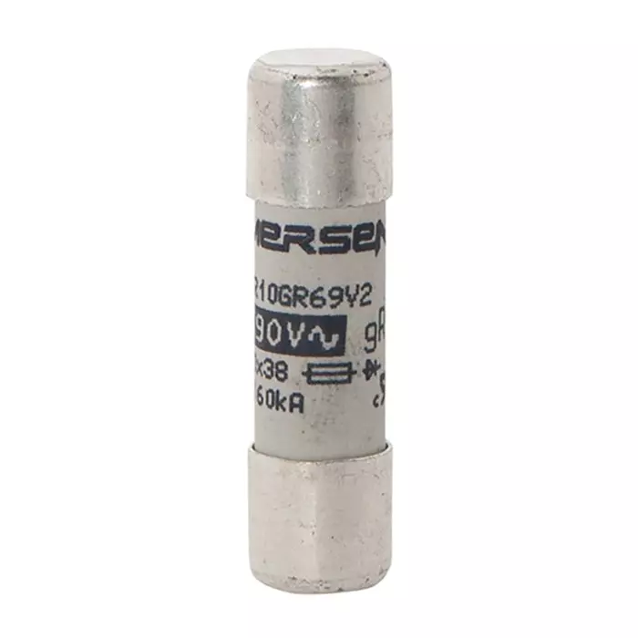 Mersen FF Cartridge Fuse 2 A 500 V DC, 690 V AC & 700 V AC 10x38 mm, Q1014567 - FR10GR69V2 (Pack of 10 Pcs)