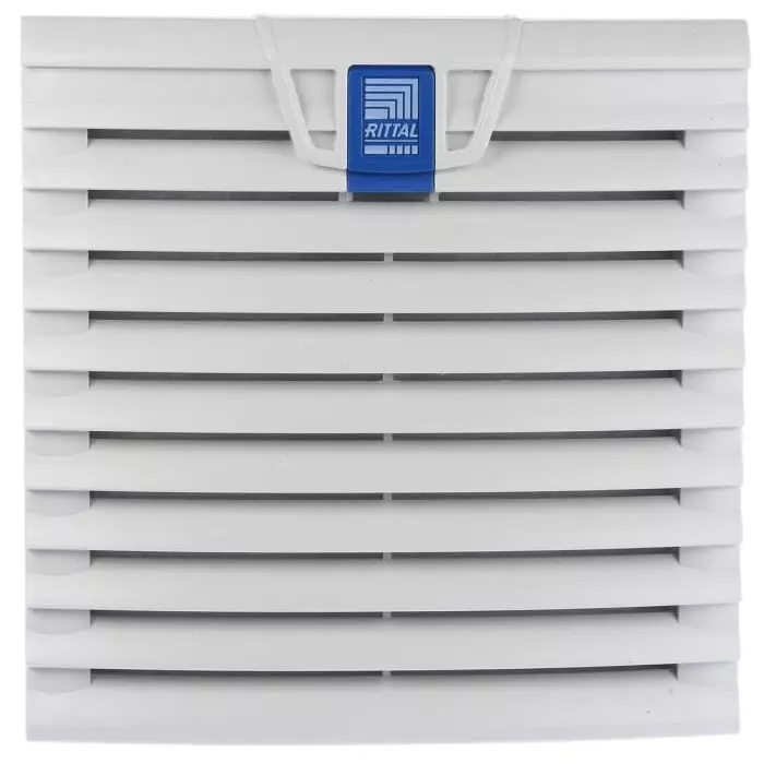 Rittal SK Series Filter Fan 230 V AC AC Operation 100m³/h Filtered 105m³/h Unimpeded IP54 204x204mm, 3239100