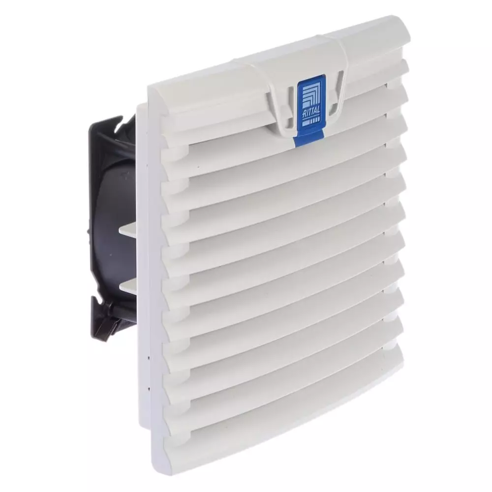 Rittal SK Series Filter Fan 230 V AC AC Operation 100m³/h Filtered 105m³/h Unimpeded IP54 204x204mm, 3239100