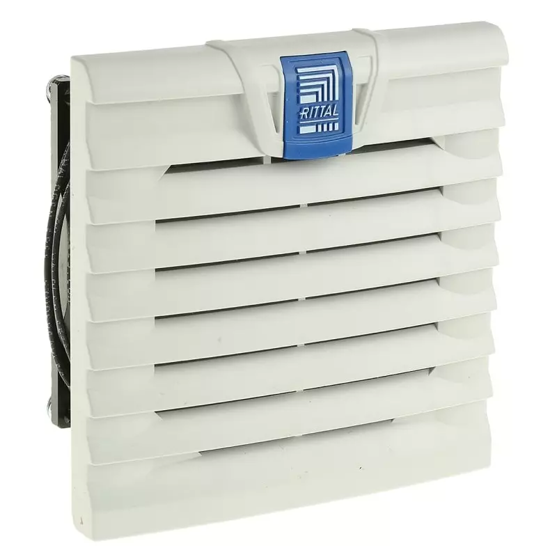 Rittal SK Series Filter Fan 230 V AC AC Operation 15 m³/h 18 m³/h Filtered 20m³/h Unimpeded IP54 116.5x116.5mm, 3237600