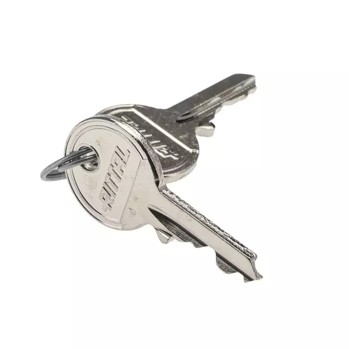 Rittal SZ Series Key with 3524 E barrel For Use With Security Lock 3524 E, 2532000 (Pack of 2 Pcs)