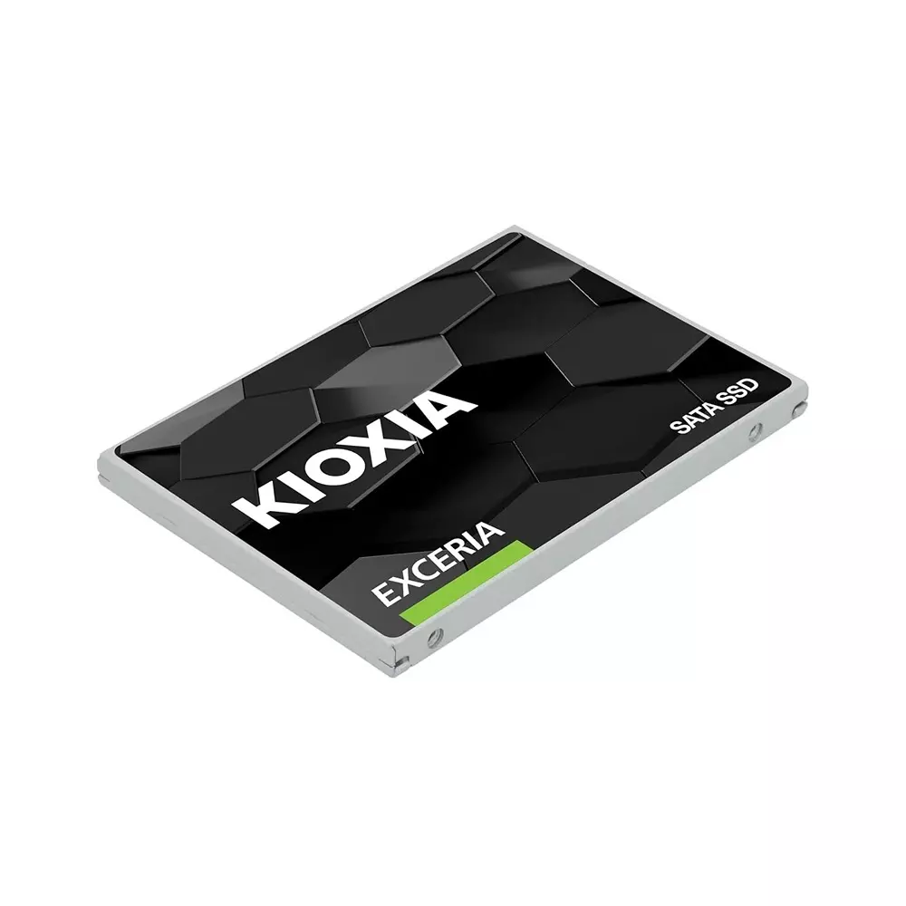 KIOXIA EXCERIA SATA SSD with BiCS Flash TLC 480 GB Storage 555 MB/Sec Read Speed Black for Desktop & Laptop