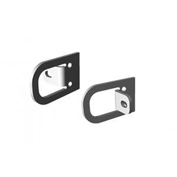 Hammond RMC Chassis Handle Black Color Steel Material, RMCHANDLE1U