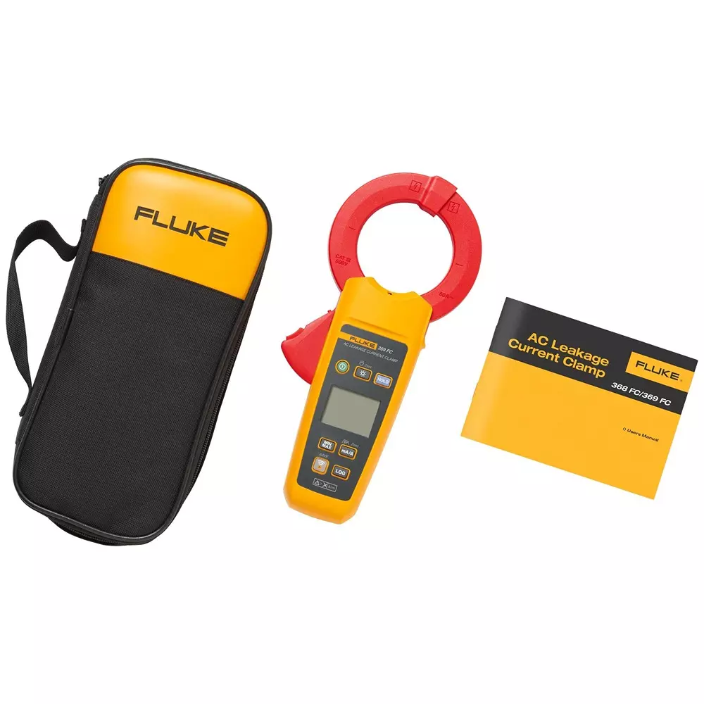 FLUKE Clamp Meter, Auto, 61Mm, 60A, 5 Digit, Fluke-369 Fc